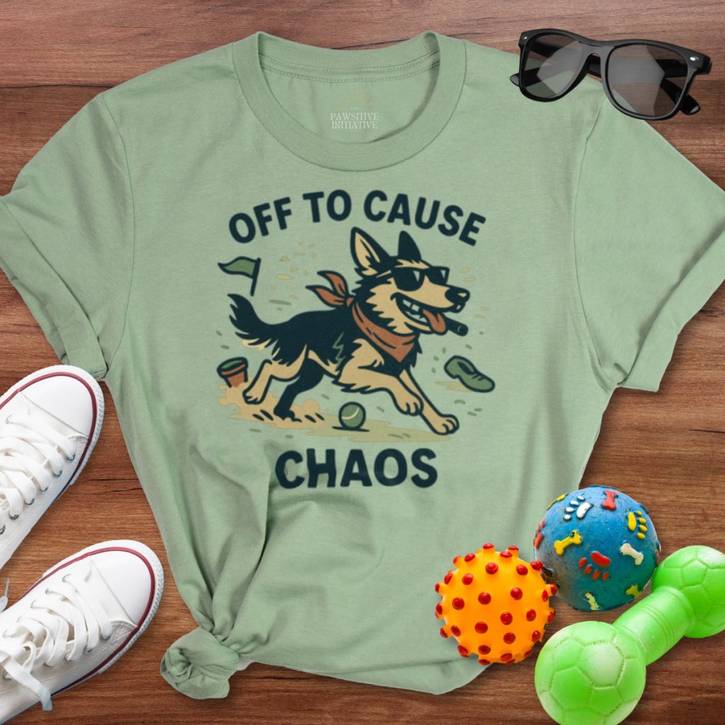 Off to Cause Chaos Shirt - The Pawsitive Initiative