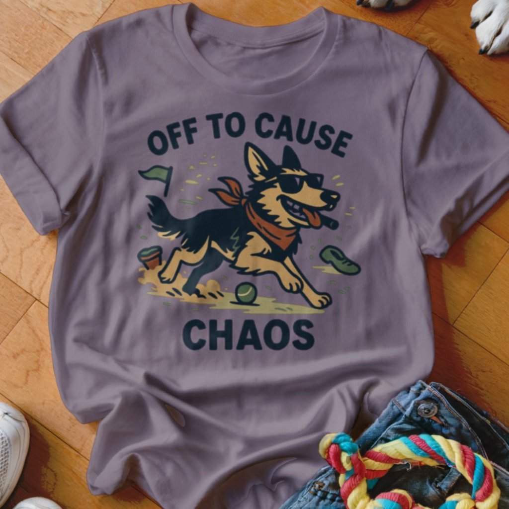 Off to Cause Chaos Shirt - The Pawsitive Initiative