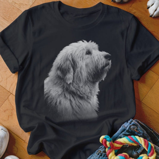 Old English Sheepdog Silhouette Shirt - The Pawsitive Initiative