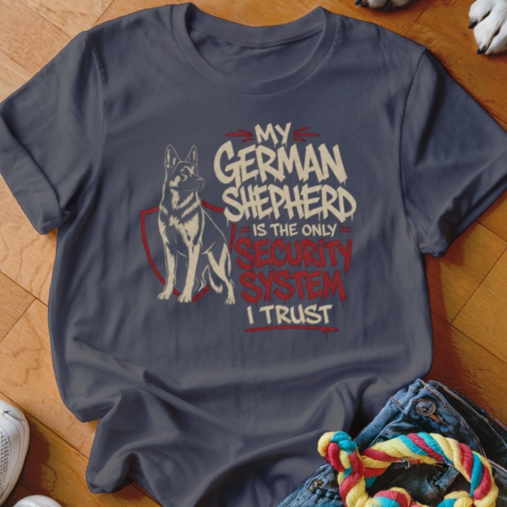 Only Security System I Trust Shirt - The Pawsitive Initiative
