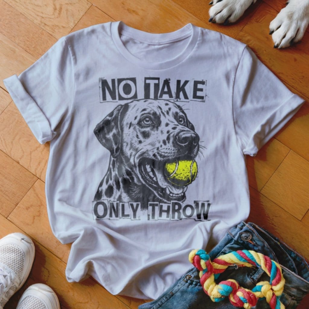Only Throw Dalmatian Shirt - The Pawsitive Initiative