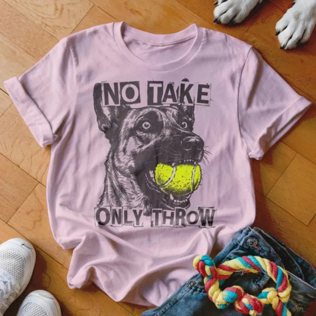 Only Throw Malinois Shirt - The Pawsitive Initiative