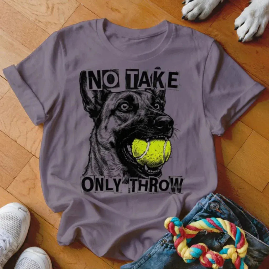 Only Throw Malinois Shirt - The Pawsitive Initiative