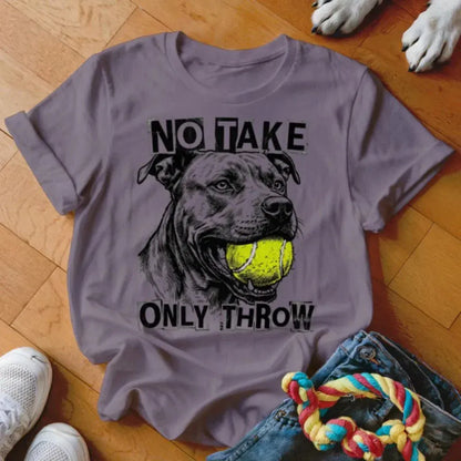 Only Throw Pitbull Shirt - The Pawsitive Initiative