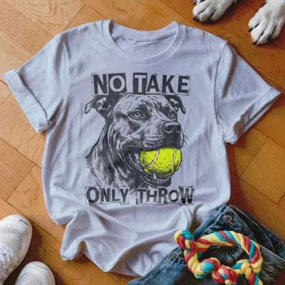 Only Throw Pitbull Shirt - The Pawsitive Initiative