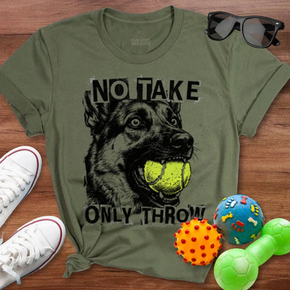 Only Throw Shirt - The Pawsitive Initiative
