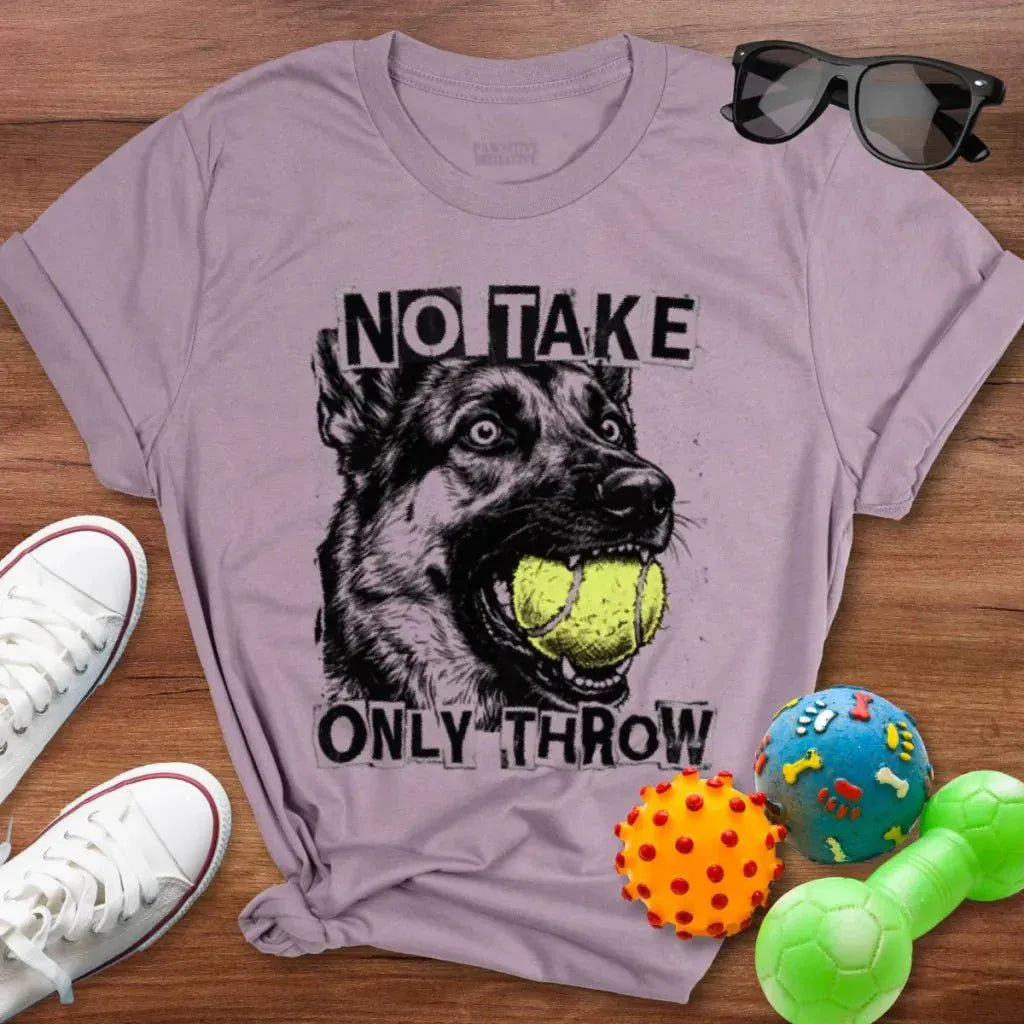 Only Throw Shirt - The Pawsitive Initiative