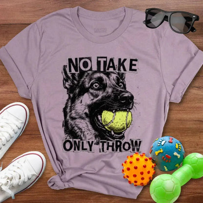 Only Throw Shirt - The Pawsitive Initiative