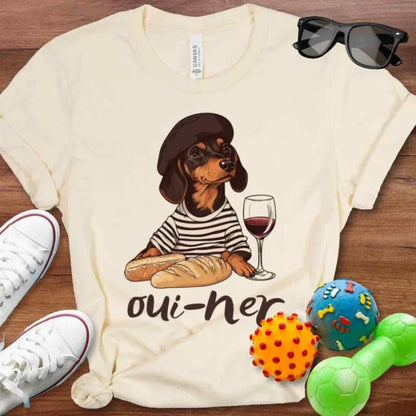 Oui - ner Baguette Shirt - The Pawsitive Initiative