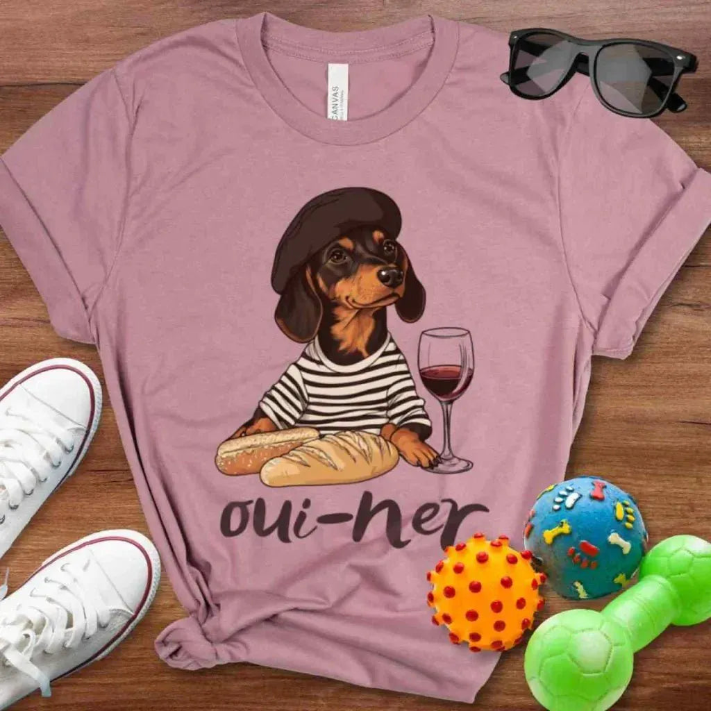 Oui - ner Baguette Shirt - The Pawsitive Initiative