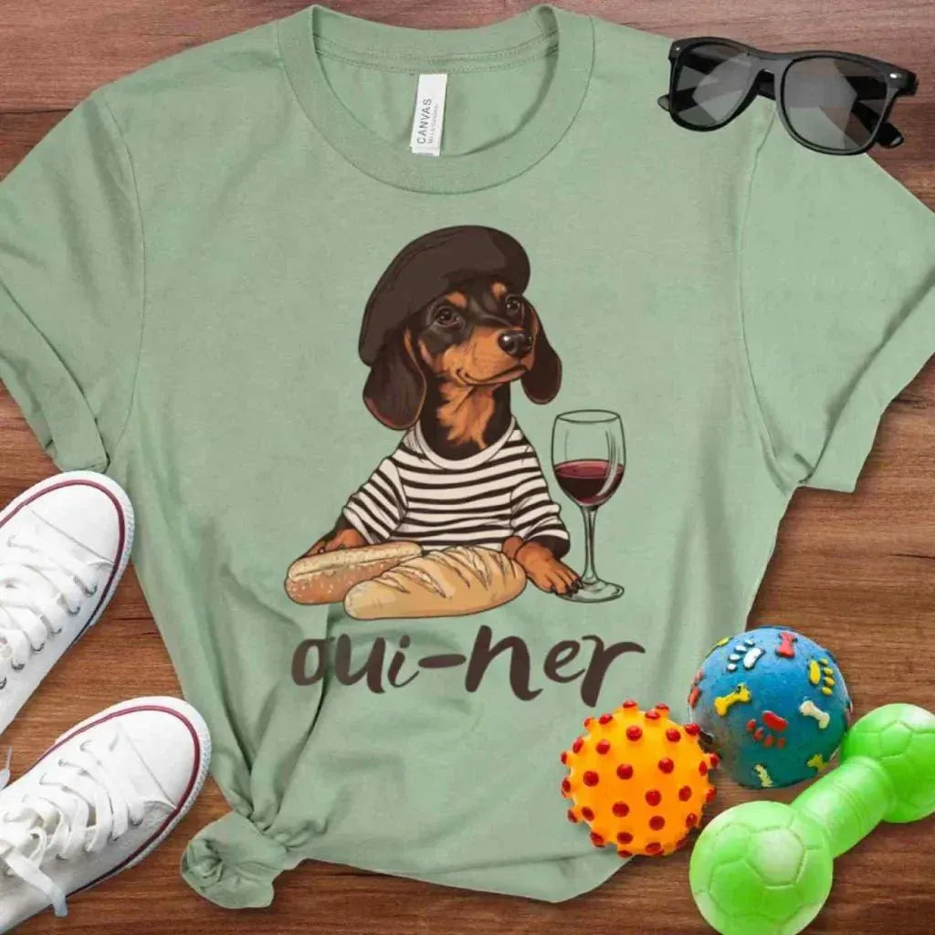 Oui - ner Baguette Shirt - The Pawsitive Initiative
