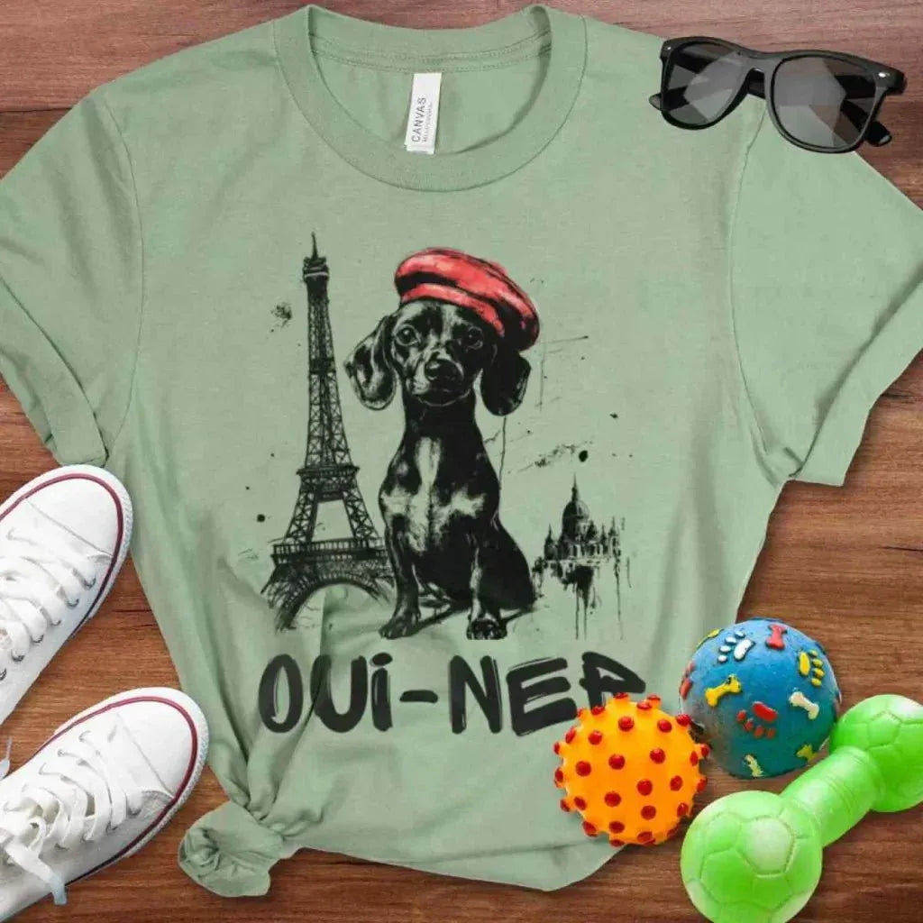 Oui - ner Graffiti Shirt - The Pawsitive Initiative