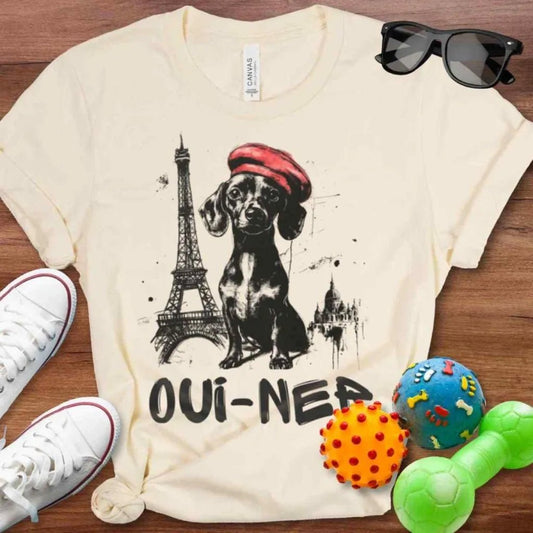Oui - ner Graffiti Shirt - The Pawsitive Initiative