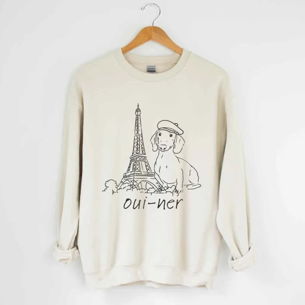 Oui - ner Sweatshirt - The Pawsitive Initiative