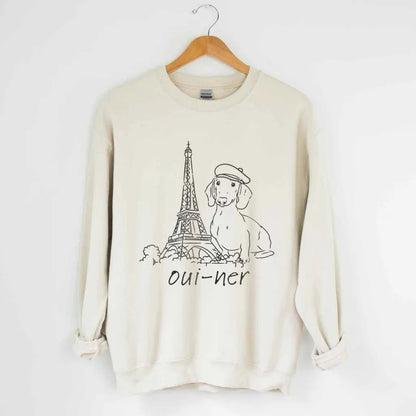 Oui - ner Sweatshirt - The Pawsitive Initiative