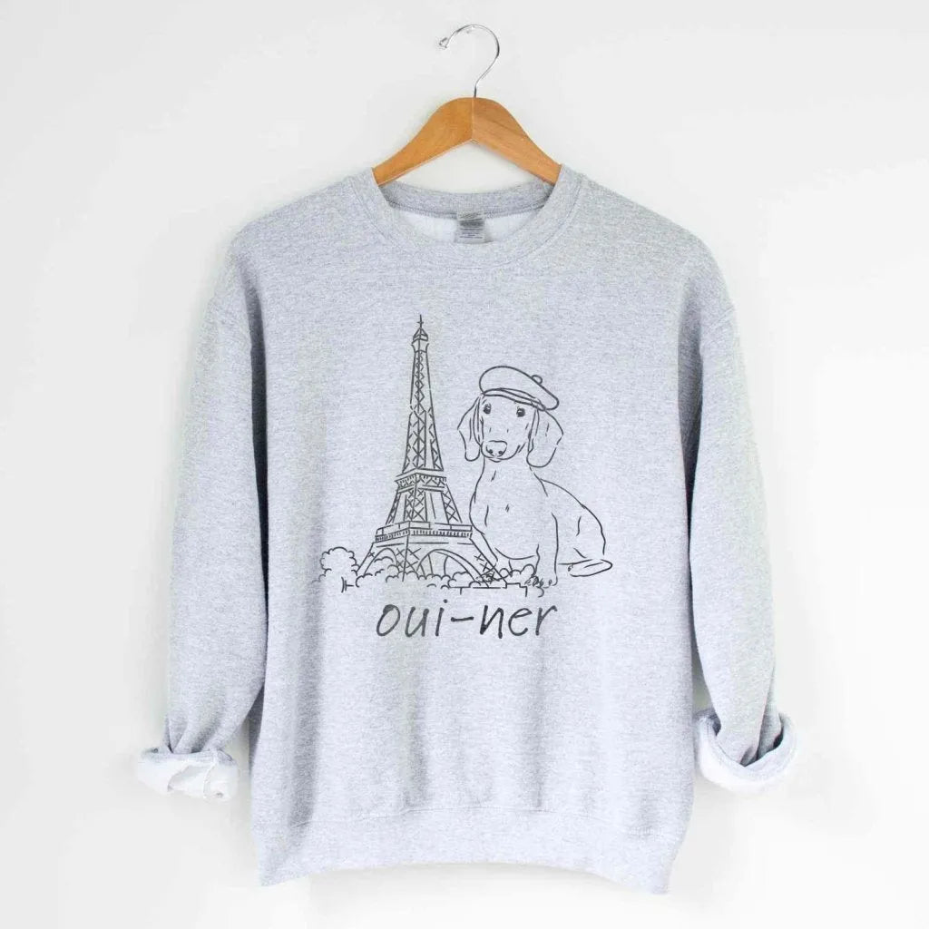 Oui - ner Sweatshirt - The Pawsitive Initiative