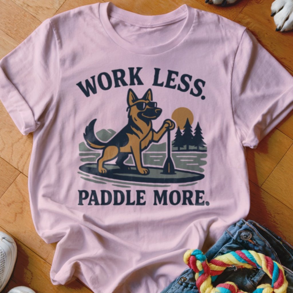 Paddle More Shirt - The Pawsitive Initiative