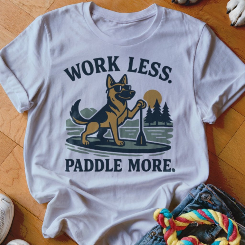 Paddle More Shirt - The Pawsitive Initiative