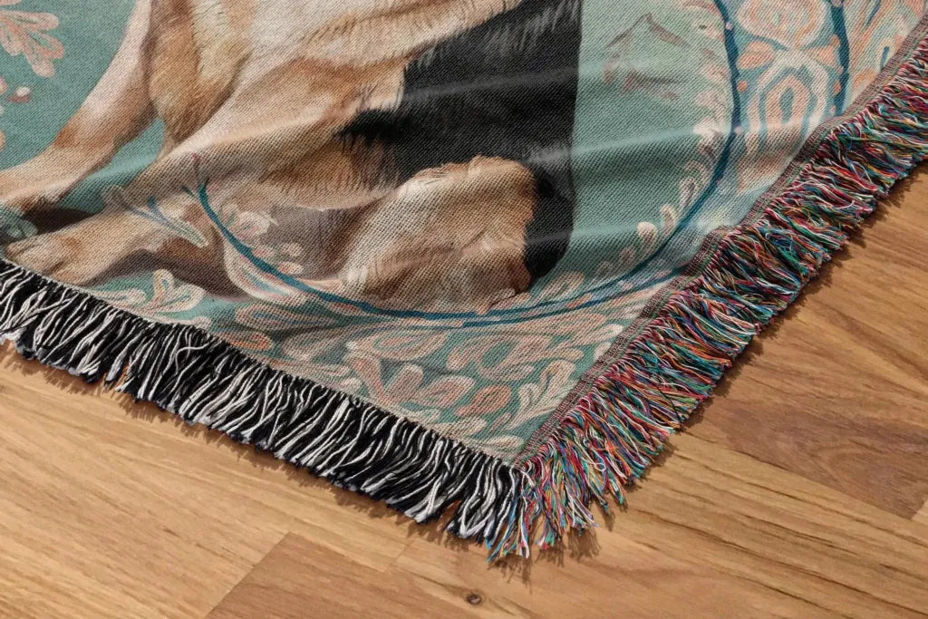 Paisley German Shepherd Blanket - The Pawsitive Initiative
