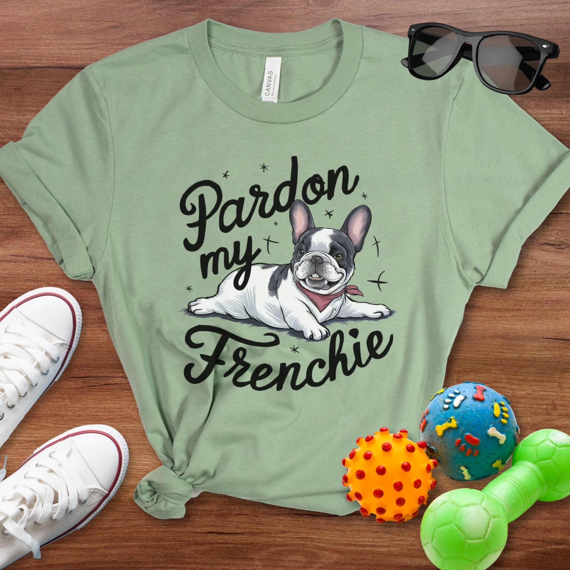 Pardon My Frenchie Shirt - The Pawsitive Initiative