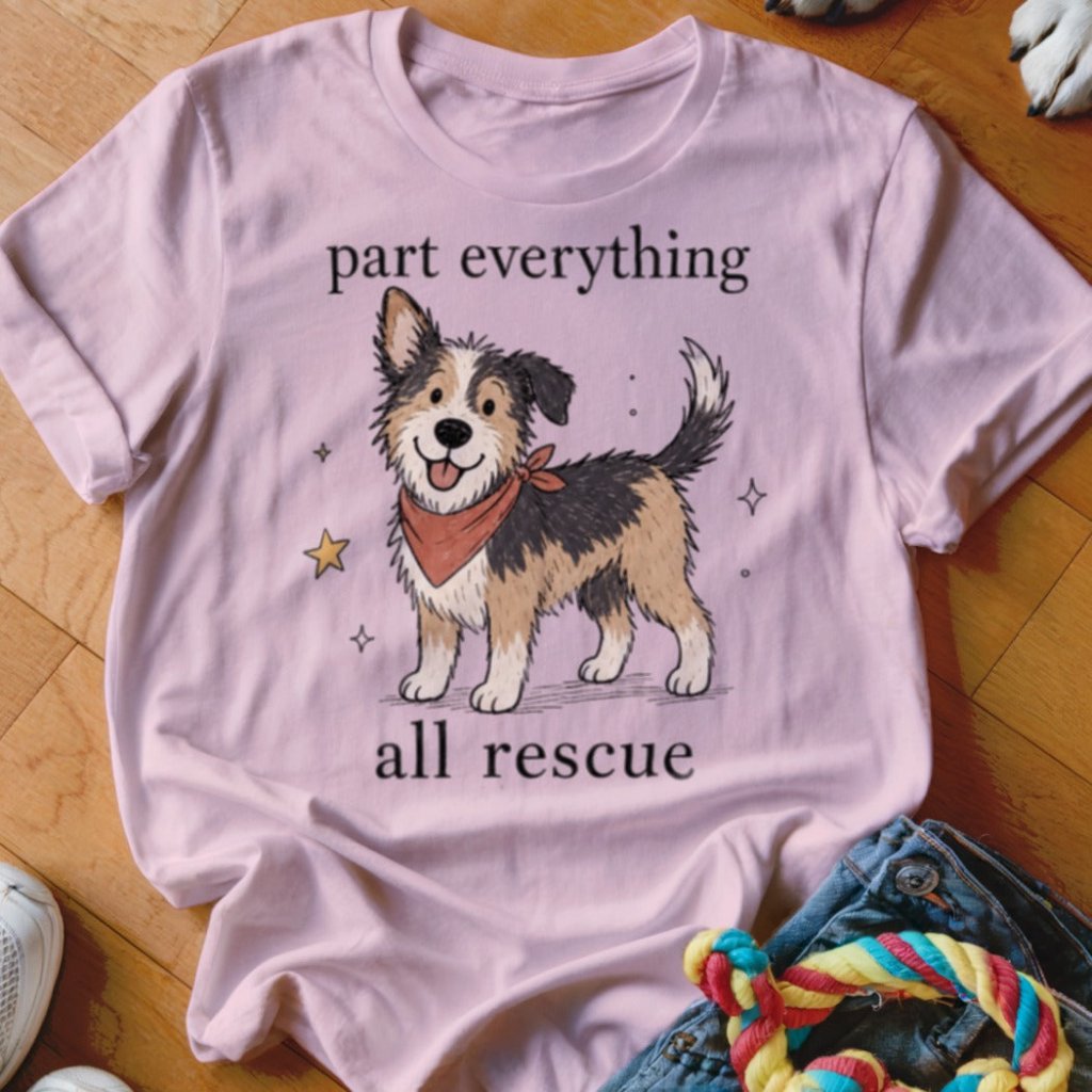 Part Everything All Rescue Shirt - The Pawsitive Initiative