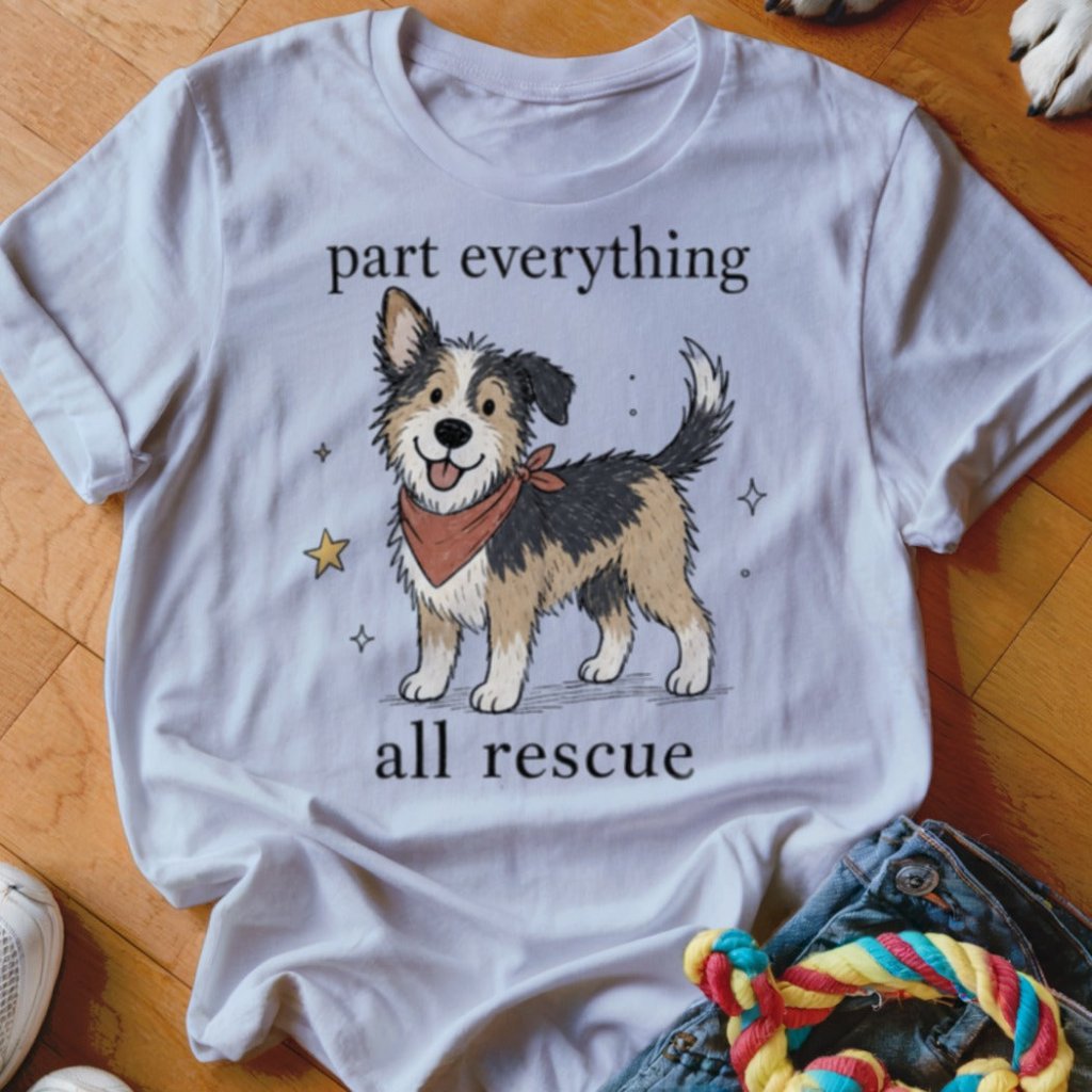 Part Everything All Rescue Shirt - The Pawsitive Initiative