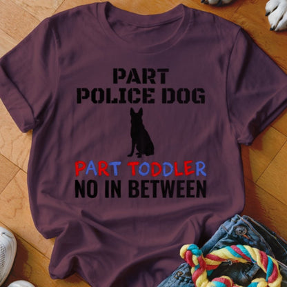 Part Police Dog Shirt - The Pawsitive Initiative