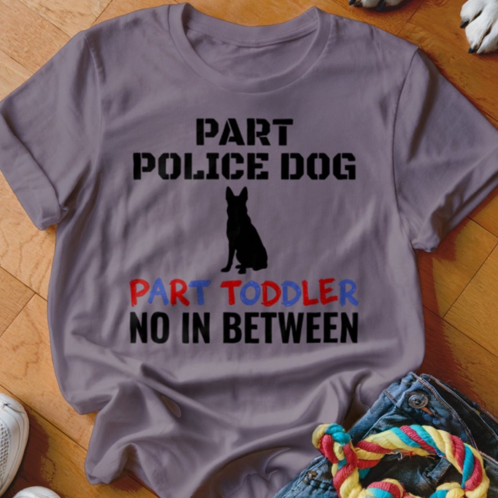 Part Police Dog Shirt - The Pawsitive Initiative