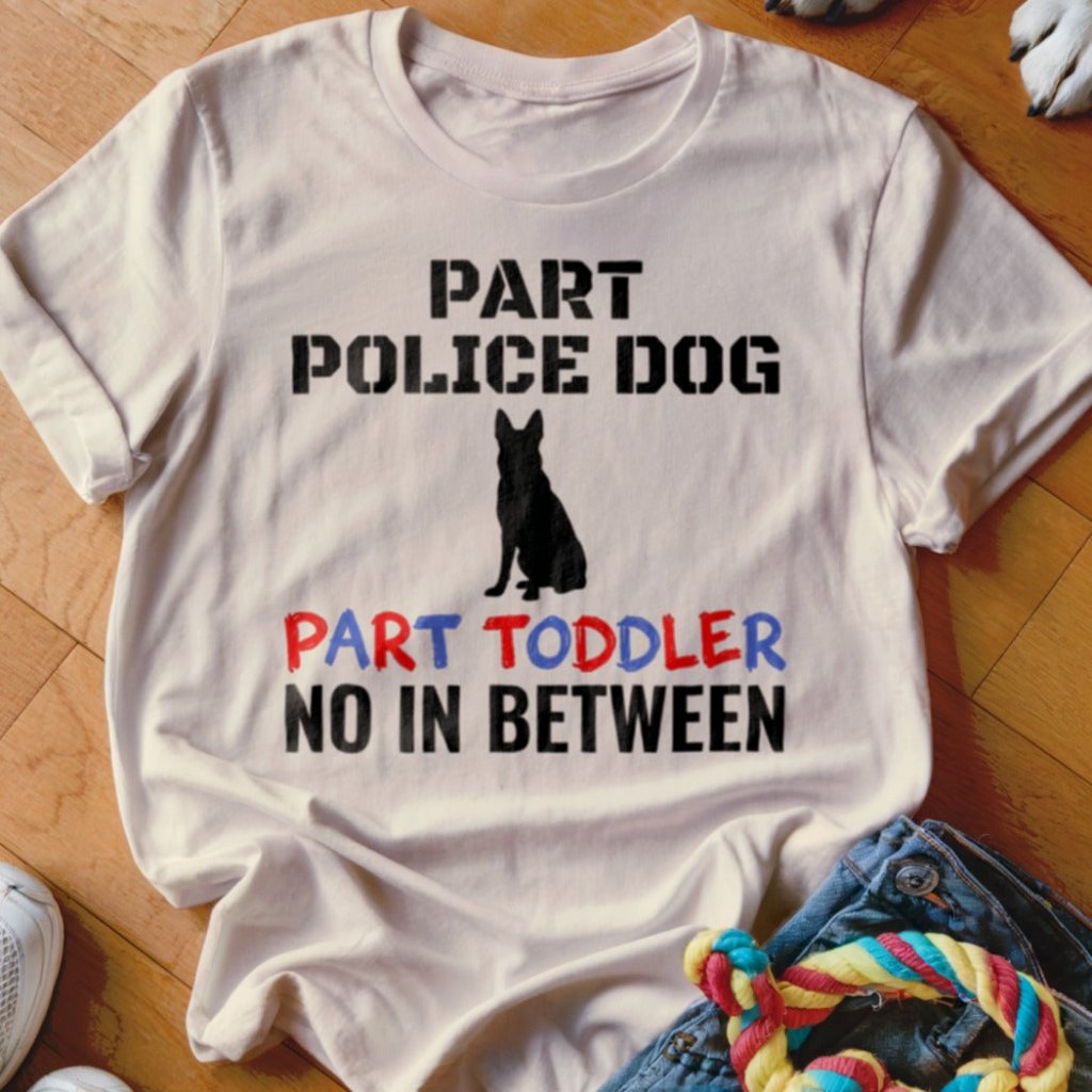 Part Police Dog Shirt - The Pawsitive Initiative