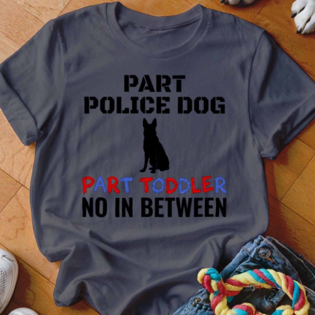 Part Police Dog Shirt - The Pawsitive Initiative