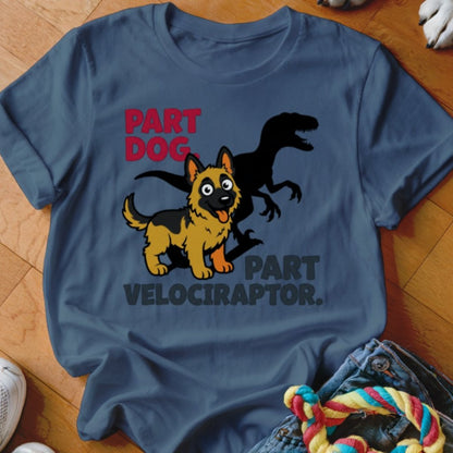 Part Velociraptor Shirt - The Pawsitive Initiative