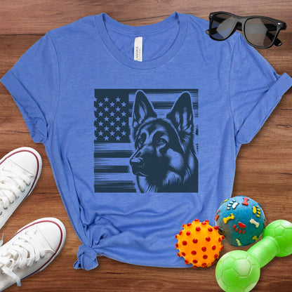 Patriotic Shepherd Shirt - The Pawsitive Initiative