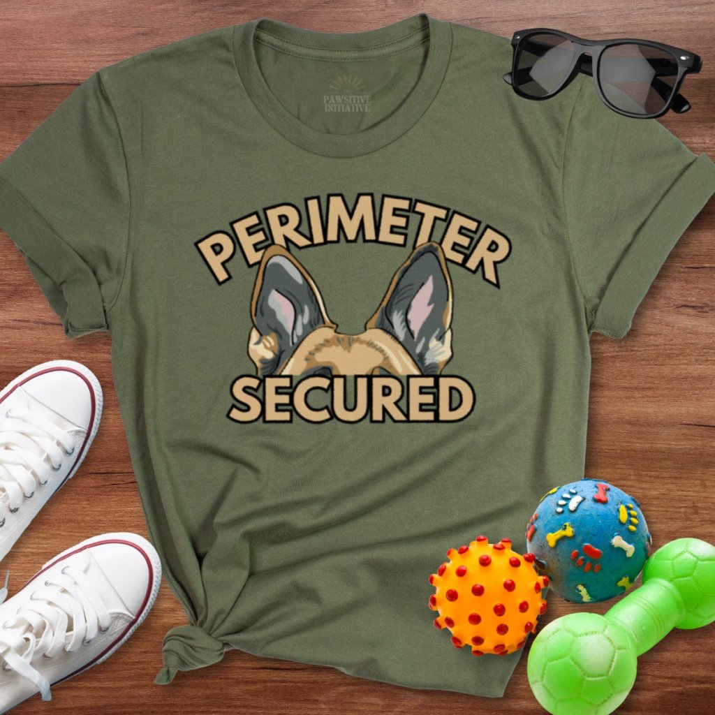 Perimeter Secured Color Shirt - The Pawsitive Initiative