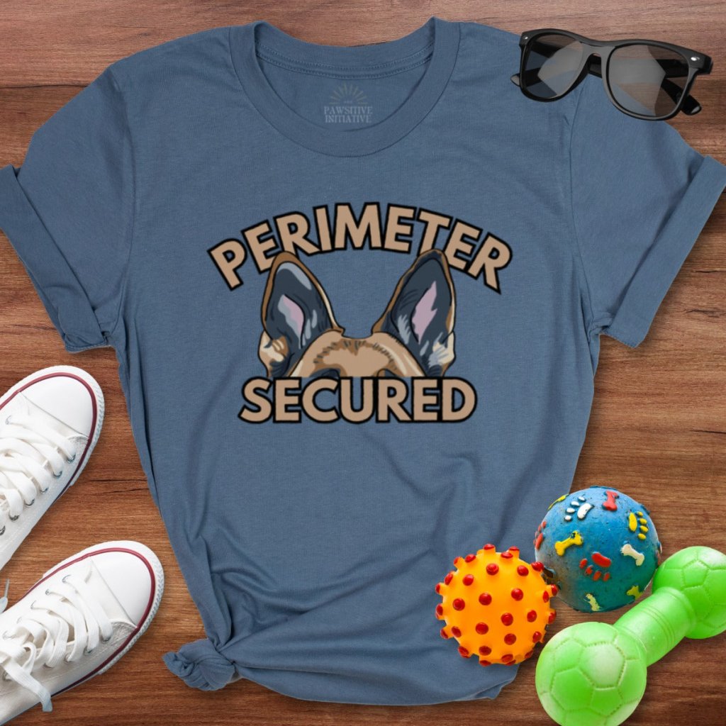 Perimeter Secured Color Shirt - The Pawsitive Initiative