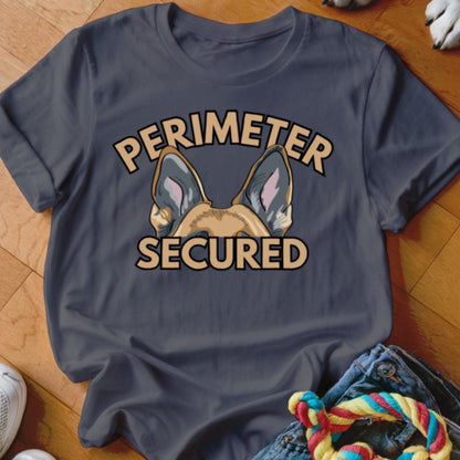 Perimeter Secured GSD Color Shirt - The Pawsitive Initiative