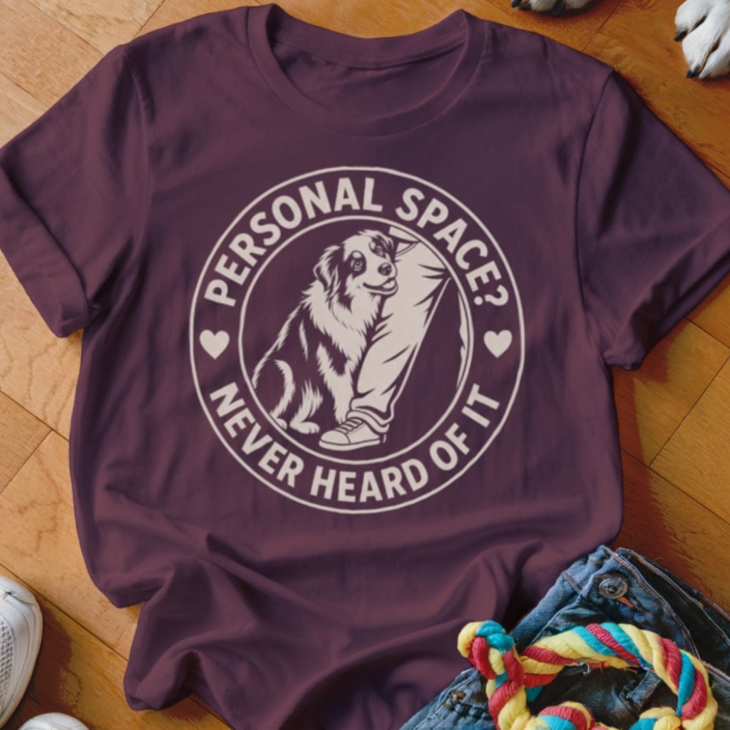 Personal Space Never Heard Of It Shirt - The Pawsitive Initiative