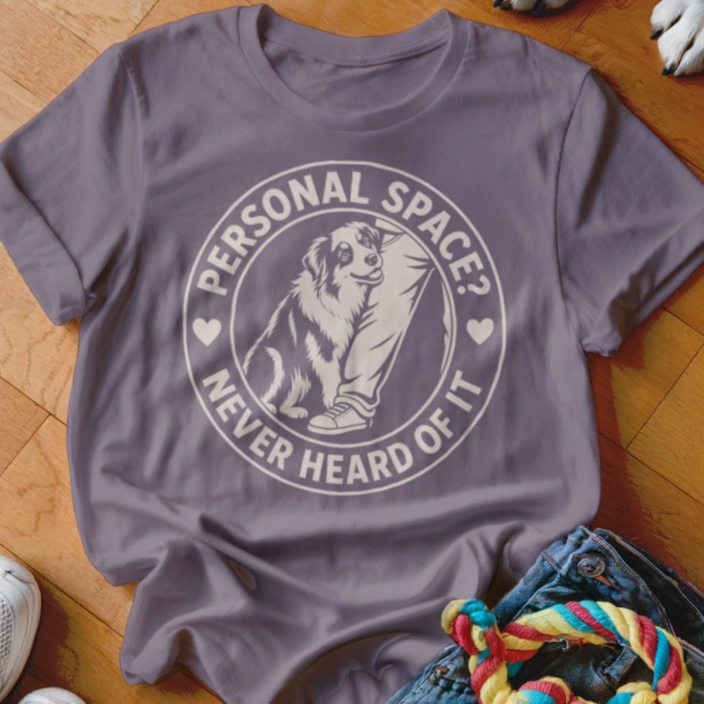 Personal Space Never Heard Of It Shirt - The Pawsitive Initiative
