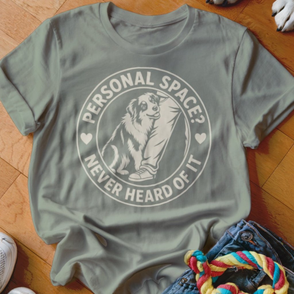 Personal Space Never Heard Of It Shirt - The Pawsitive Initiative