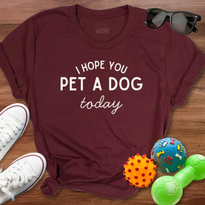 Pet a Dog Today Shirt - The Pawsitive Initiative