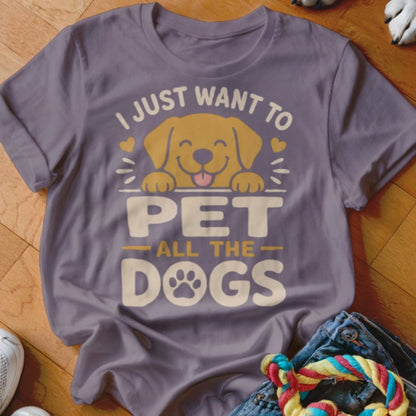 Pet All The Dogs Shirt - The Pawsitive Initiative