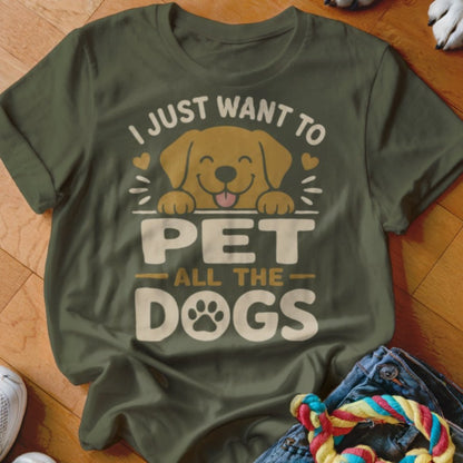 Pet All The Dogs Shirt - The Pawsitive Initiative