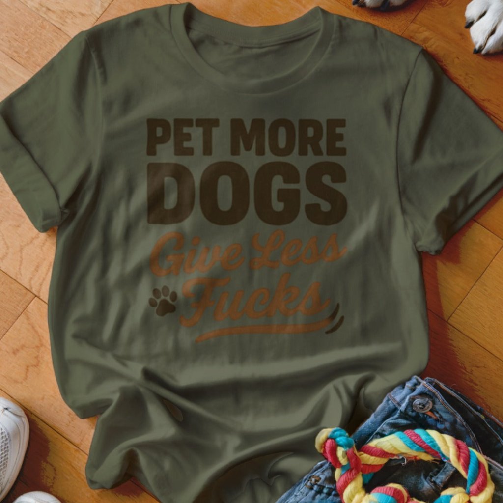 Pet More Dogs Shirt - The Pawsitive Initiative