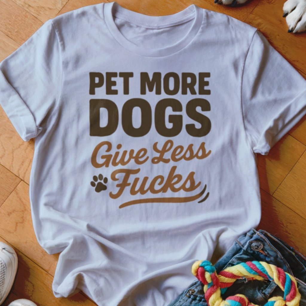 Pet More Dogs Shirt - The Pawsitive Initiative