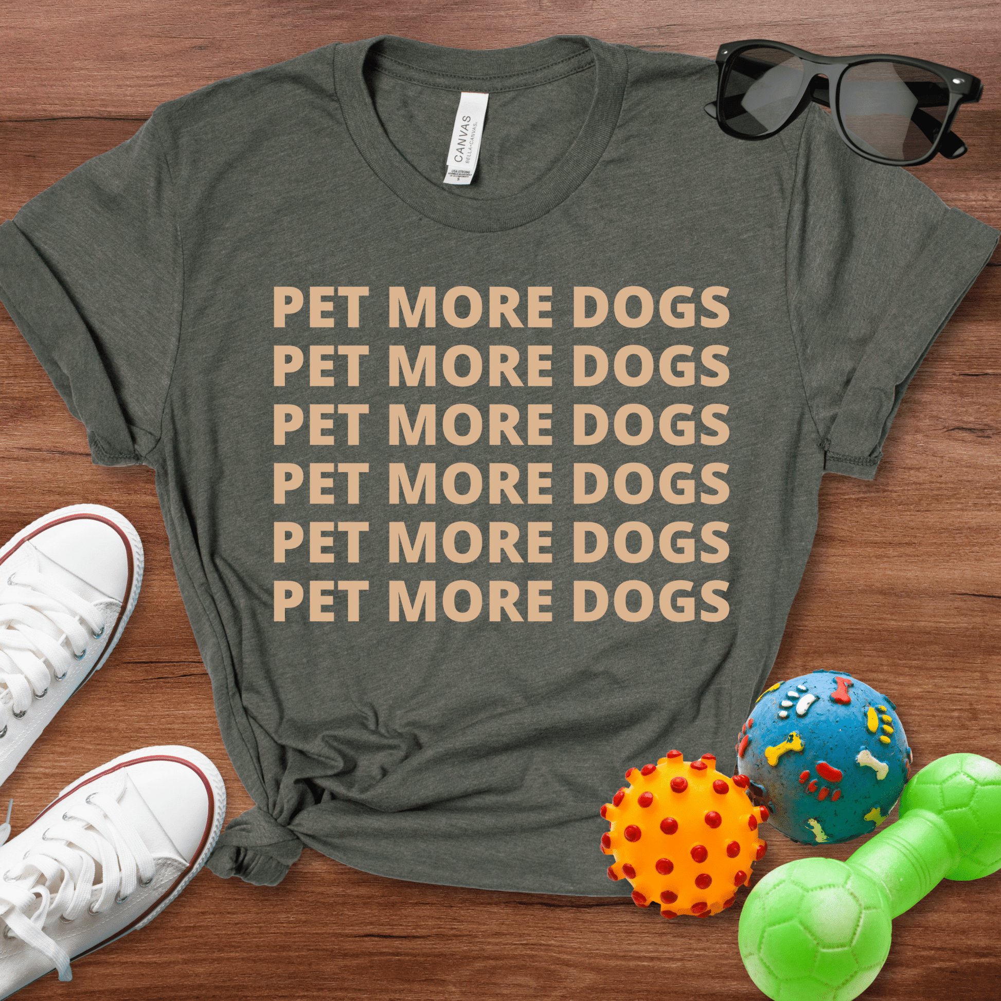 Pet More Dogs Shirt - The Pawsitive Initiative