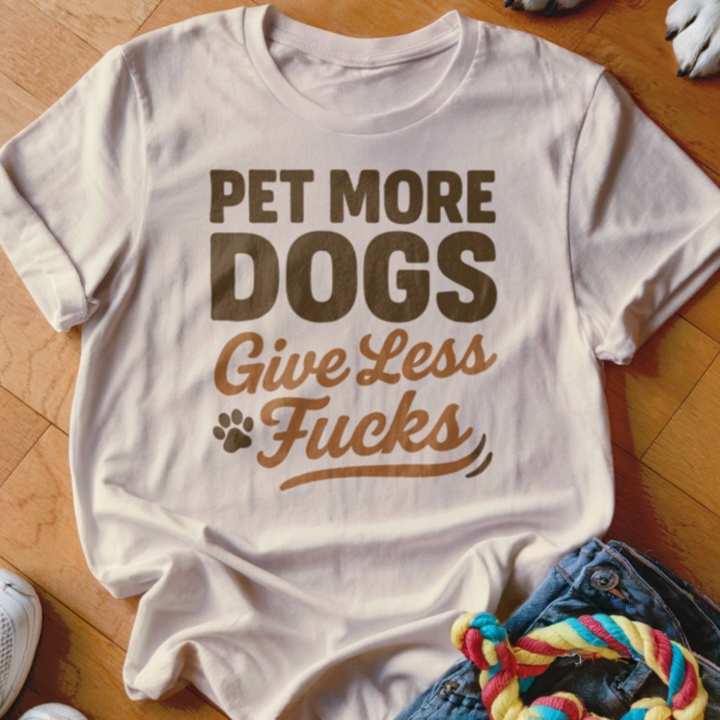 Pet More Dogs Shirt - The Pawsitive Initiative