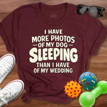 Photos of My Dog Sleeping Shirt - The Pawsitive Initiative