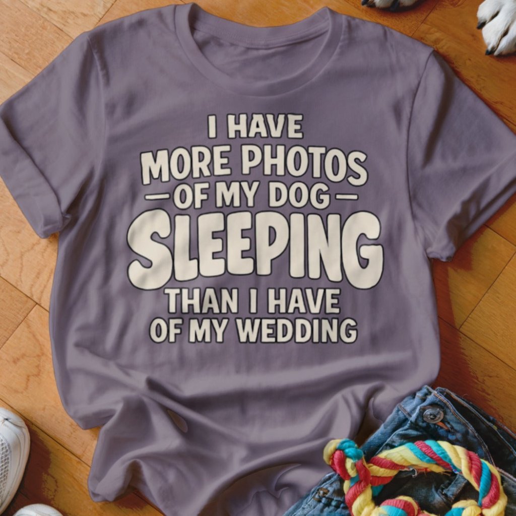 Photos of My Dog Sleeping Shirt - The Pawsitive Initiative