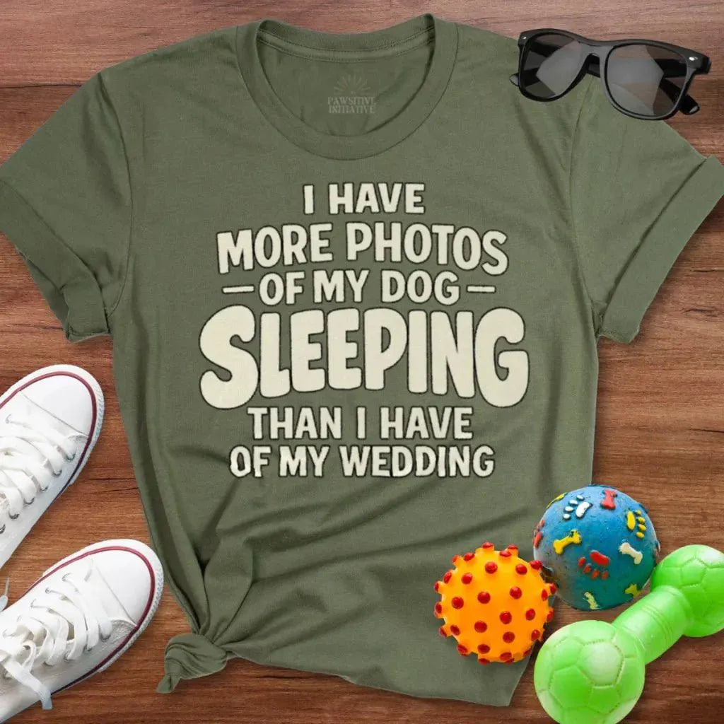 Photos of My Dog Sleeping Shirt - The Pawsitive Initiative