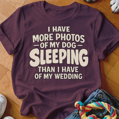 Photos of My Dog Sleeping Shirt - The Pawsitive Initiative