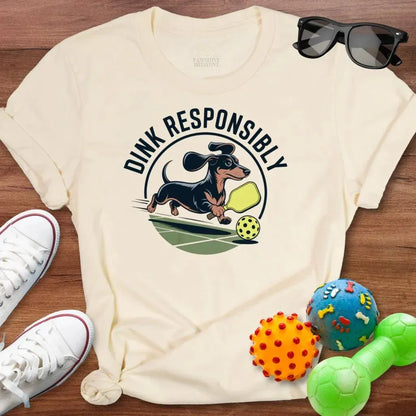 Pickleball Dachshund Shirt - The Pawsitive Initiative